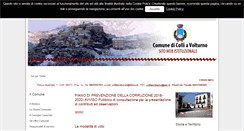 Desktop Screenshot of comune.colliavolturno.is.it